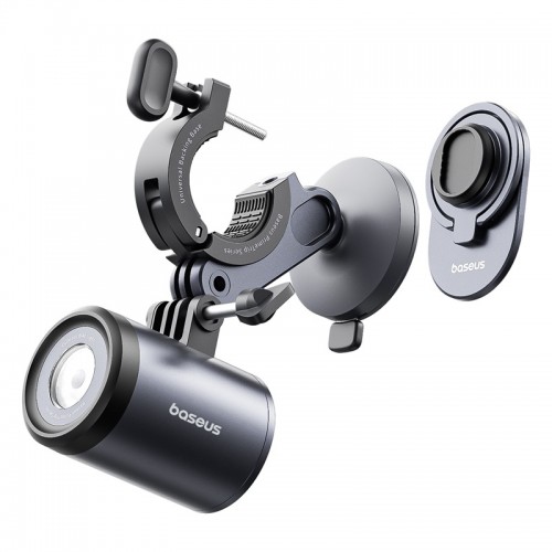 Велотримач для телефона Baseus PrimeTrip Series Dual-Color Bike Light 2-in-1 Set Cosmic Black