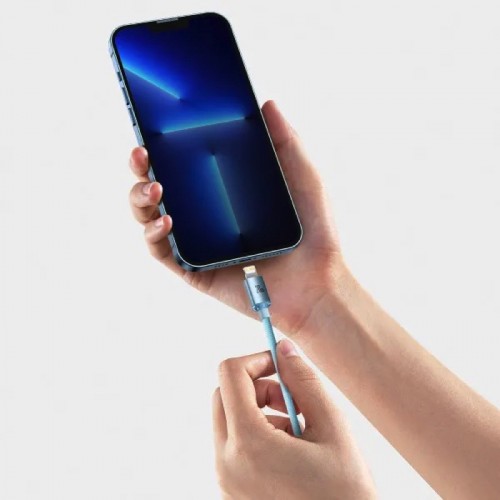 Кабель Baseus Gem Fast-Charging Data Cable USB-C to iP 20W 1m Galaxy Blue