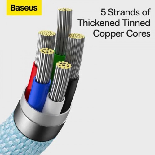 Кабель Baseus Gem Fast-Charging Data Cable USB-C to iP 20W 2m Galaxy Blue
