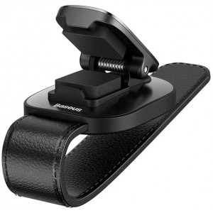 Автомобільний тримач для окуляр Baseus Platinum Vehicle eyewear clip（clamping type）Black