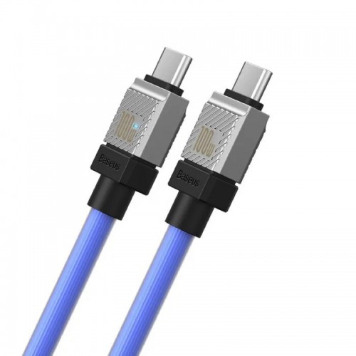 Кабель Baseus CoolPlay Series Fast Charging Cable Type-C to Type-C 100W 1m Blue