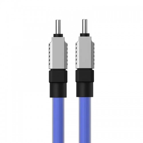 Кабель Baseus CoolPlay Series Fast Charging Cable Type-C to Type-C 100W 1m Blue