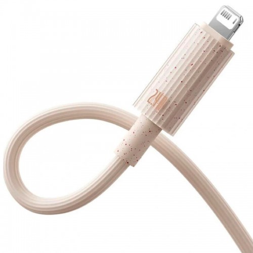 Кабель Baseus Habitat Series Fast Charging Cable Type-C to iP 20W 2m Wheat Pink