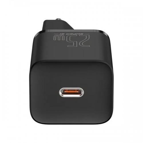 Сетевое зарядное устройство Baseus Super Si Quick Charger 1C 25W EU Black