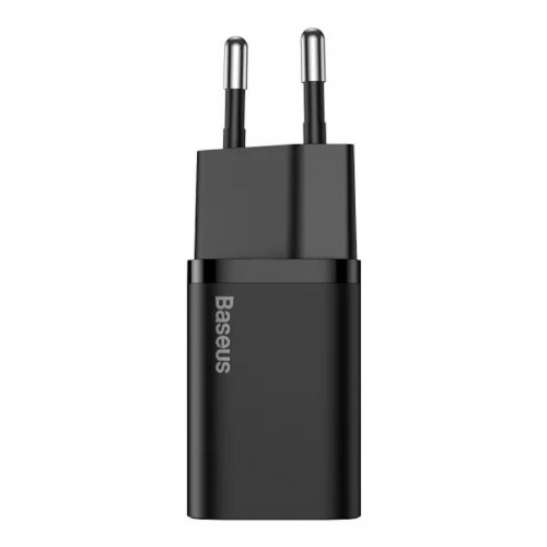 Сетевое зарядное устройство Baseus Super Si Quick Charger 1C 25W EU Black