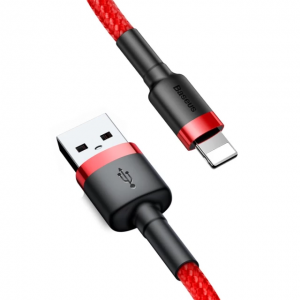 Кабель Baseus Cafule USB — Lightning 1.5A 2 м Красный+Красный