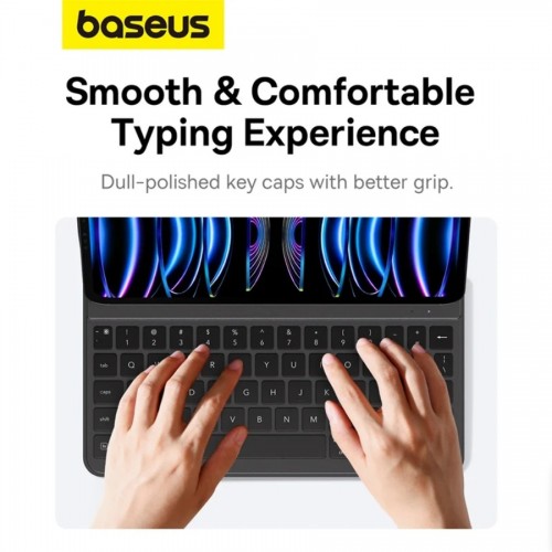 Клавіатура Baseus Brilliance Series Magnetic Keyboard Case for Pad Mini 6 8.3″ Cluster Black (with Simple Series Type-C Cable)