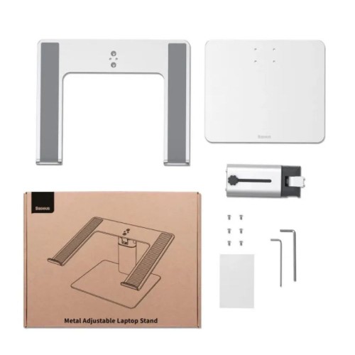 Підставка Baseus Metal Adjustable Laptop Stand Silver