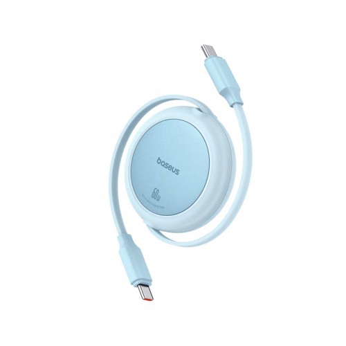 Кабель Baseus Free2Pull Mini для зарядки USB-C — USB-C 60W 1 м, Galaxy Blue