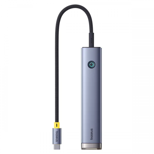 USB-хаб Baseus UltraJoy Series 7-Port HUB AIR Space Grey (Type-C to HDMI4K@60Hz*1+USB3.0*2+PD*1+SD/TF3.0*1+3.5mm*1)