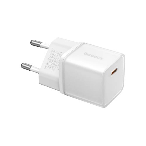 Сетевое зарядное устройство Baseus GaN5S Fast Charger 1C 30W EU Moon White