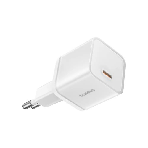 Сетевое зарядное устройство Baseus GaN5S Fast Charger 1C 30W EU Moon White