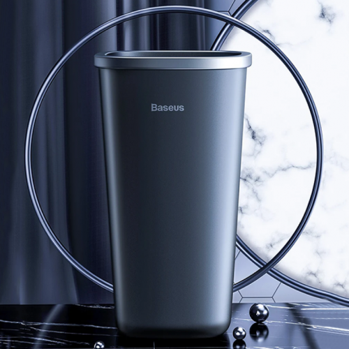 Автомобільний сміттєвий контейнер Baseus Dust-free Vehicle-mounted Trash Can（TrashBag 3 roll/90）Black