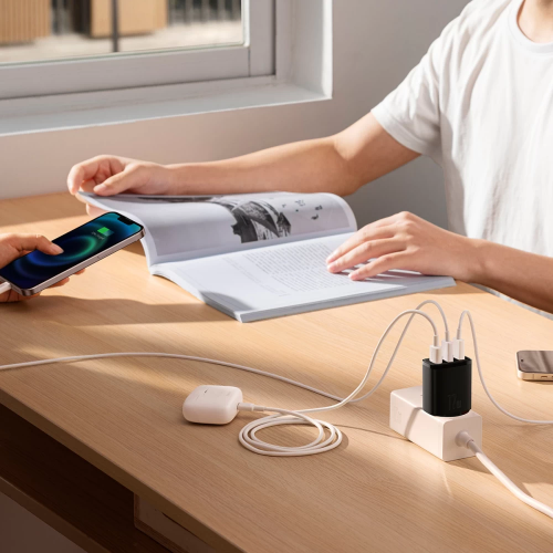 Сетевое зарядное устройство Baseus Compact Charger 3U 17W EU Black