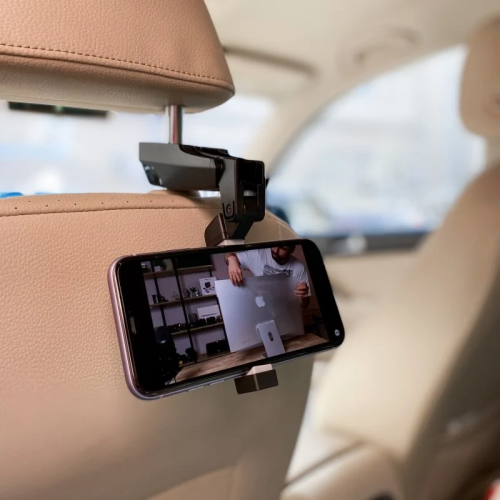 Автотримач для телефона Baseus Backseat Vehicle Phone Holder Hook Black
