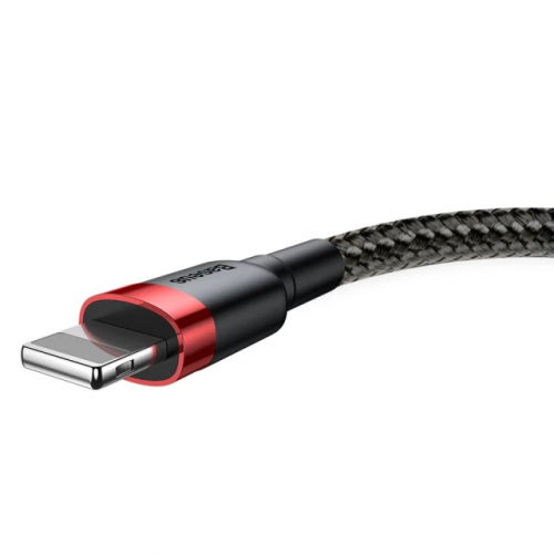 Кабель Baseus Cafule Cable USB для iP 2A 3 м Красный+Чёрный