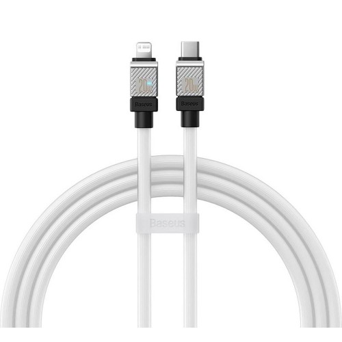 Кабель Baseus CoolPlay Series Fast Charging Cable Type-C to iP 20W 1m White