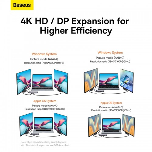 USB-хаб Baseus Metal Gleam Series 12-в-1 многофункциональная док-станция Type-C HUB серого цвета