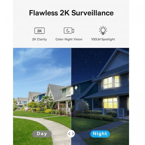 IP-камера відеоспостереження Baseus Security B1 Outdoor Camera 2K White