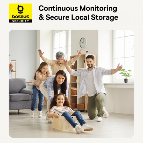 IP-камера відеоспостереження Baseus Security P1 Series Indoor 3MP OS White EU