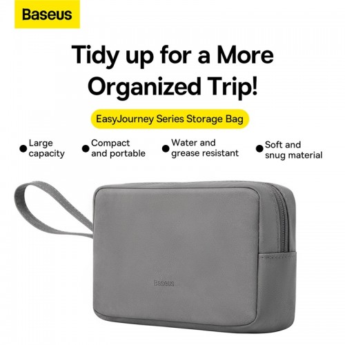 Сумка для гаджетів Baseus EasyJourney Series Storage Bag, Dark Gray