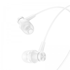 Проводные наушники BOROFONE BM67 (3,5 мм) White