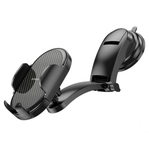 Автотримач для телефона BOROFONE BH73 Charm press type center console car holder Black