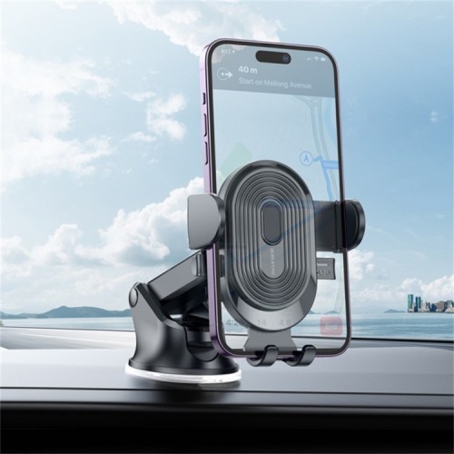 Автодержатель для телефона BOROFONE BH85 Experience автомобильный держатель с одной кнопкой (центральная консоль)