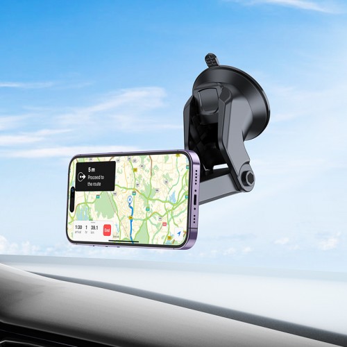 Автодержатель для телефона BOROFONE BH97 NT Ice магнитный автомобильный держатель (центральная консоль)