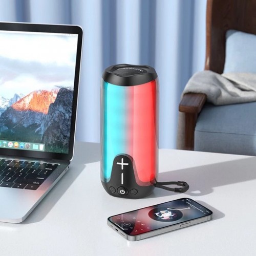 Портативная колонка BOROFONE BR33 Pulse color спортивная BT-колонка Черная