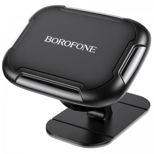 Автотримач для телефона BOROFONE BH36 Voyage center console magnetic Black