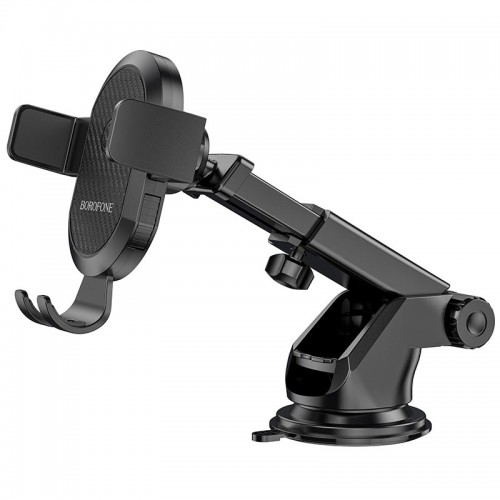 Автодержатель для телефона BOROFONE BH39 Amazing bay one touch для центральной консоли автомобиля, чёрный