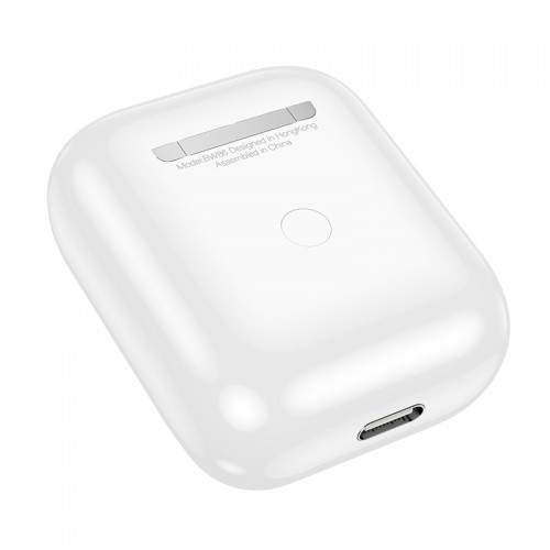 Бездротові навушники TWS BOROFONE BW86 Brocade, touch screen, White