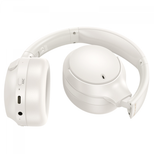 Бездротові накладні навушники BOROFONE BO31 Prestige active noise Reduction BT headphones Milky white