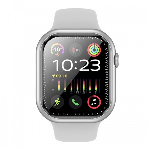 Смарт-часы BOROFONE BD10 51 мм. 270 мА·ч. IP67 Умные спортивные часы (версия с вызовами) Серебристый