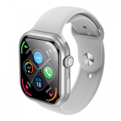 Смарт-часы BOROFONE BD10 51 мм. 270 мА·ч. IP67 Умные спортивные часы (версия с вызовами) Серебристый