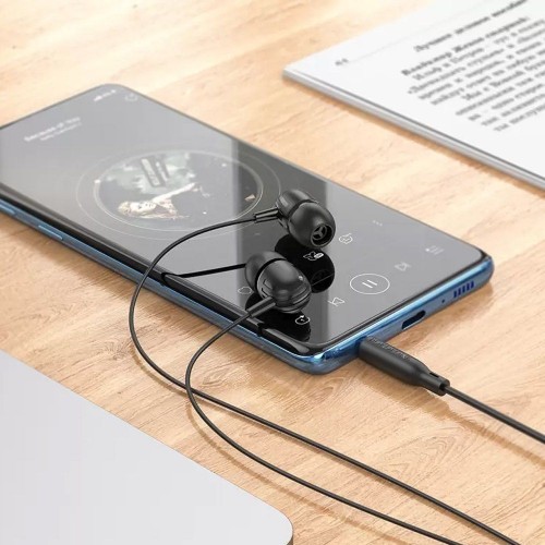 Проводные наушники BOROFONE BM77 (3,5 мм) Black