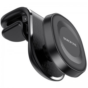 Автотримач для телефона BOROFONE BH40 Kyle air outlet magnetic car holder Black