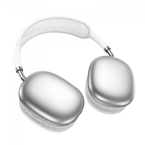 Беспроводные накладные наушники BOROFONE BO22 Plus Elegant BT headphones Silver