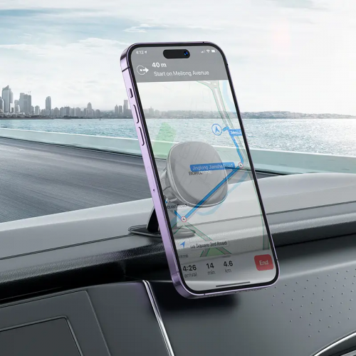 Автотримач для телефона BOROFONE BH103 Cloud magnetic car holder(center console) Black