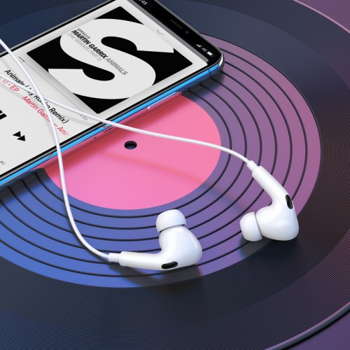 Навушники дротові BOROFONE BM100 Pro (Type-C) White