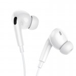 Навушники дротові BOROFONE BM100 Pro (3.5mm) White