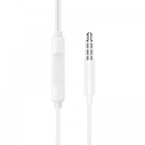 Навушники дротові BOROFONE BM100 Pro (3.5mm) White