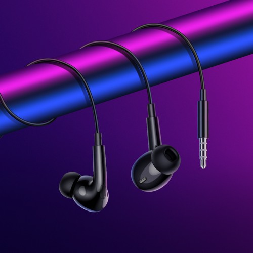 Проводные наушники BOROFONE BM100 Pro (3.5mm) Black