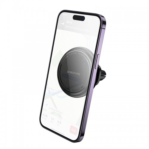 Автодержатель для телефона BOROFONE BH135 Parker ring магнитный автомобильный держатель (на дефлектор)