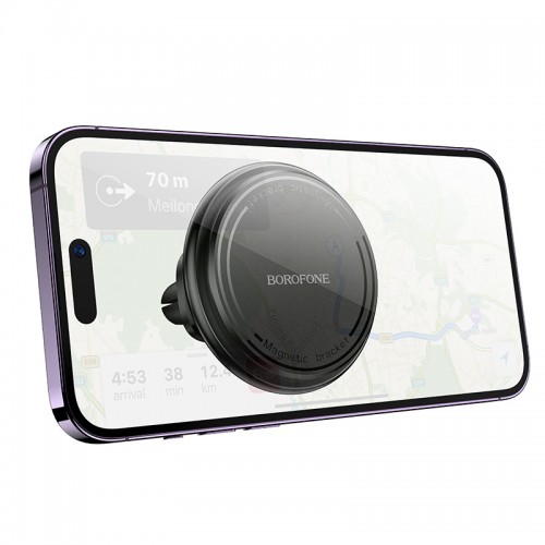 Автодержатель для телефона BOROFONE BH135 Parker ring магнитный автомобильный держатель (на дефлектор)