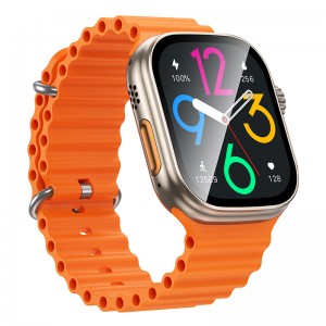 Смарт-часы BOROFONE BD14 Ultra 51 мм. 180 мАч. Умные спортивные часы (версия с звонками) Титановое золото