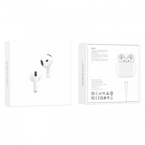 Бездротові навушники TWS BOROFONE BW94 White