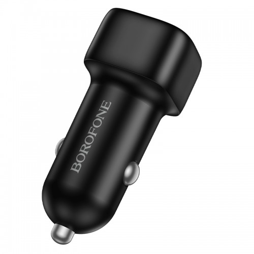 Автомобільний зарядний пристрій BOROFONE BZ34A Cloud single port PD20W car charger Black
