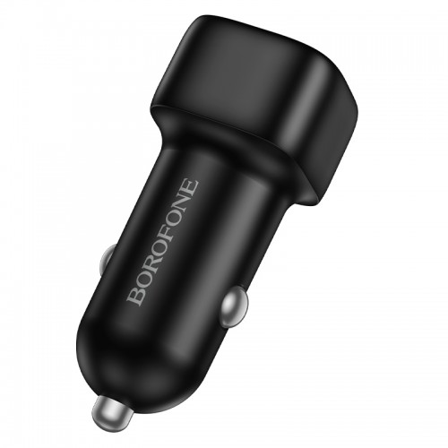 Автомобільний зарядний пристрій BOROFONE BZ34B Cloud PD38W(1C1A) car charger Black